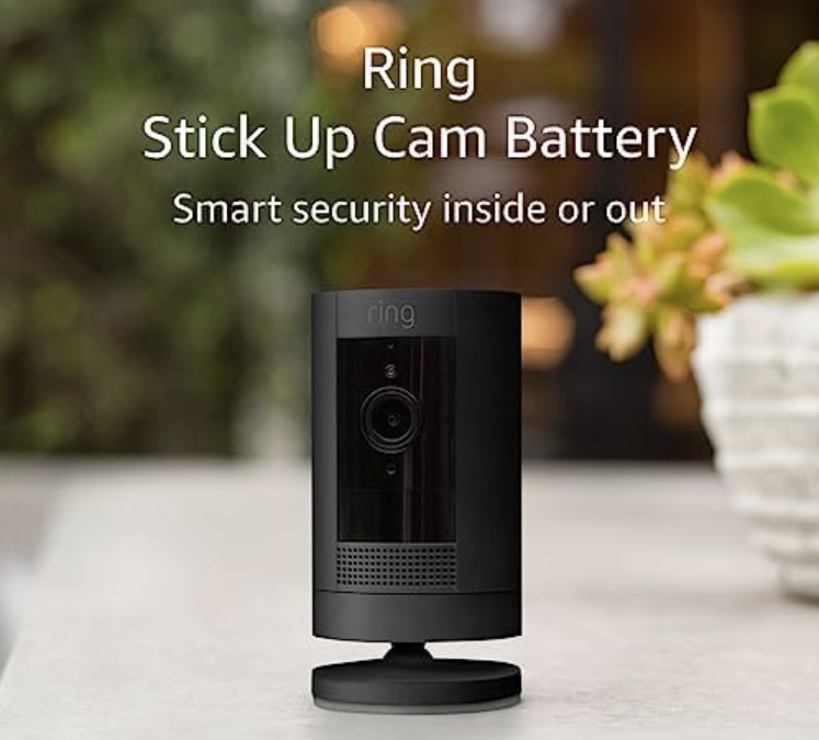 Keep Your Small Dog Safe and Sound with the Ring Stick Up Cam!