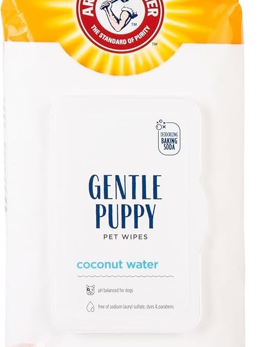 Arm & Hammer for Pets Gentle Puppy Bath Wipes